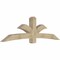 Ekena Millwork Davenport Rough Sawn Timber Gable Bracket, Douglas Fir, 96"W x 28"H x 6"D x 6"F, 7/12 Pitch GBW096X28X0606DAV00RDF - alternate 2
